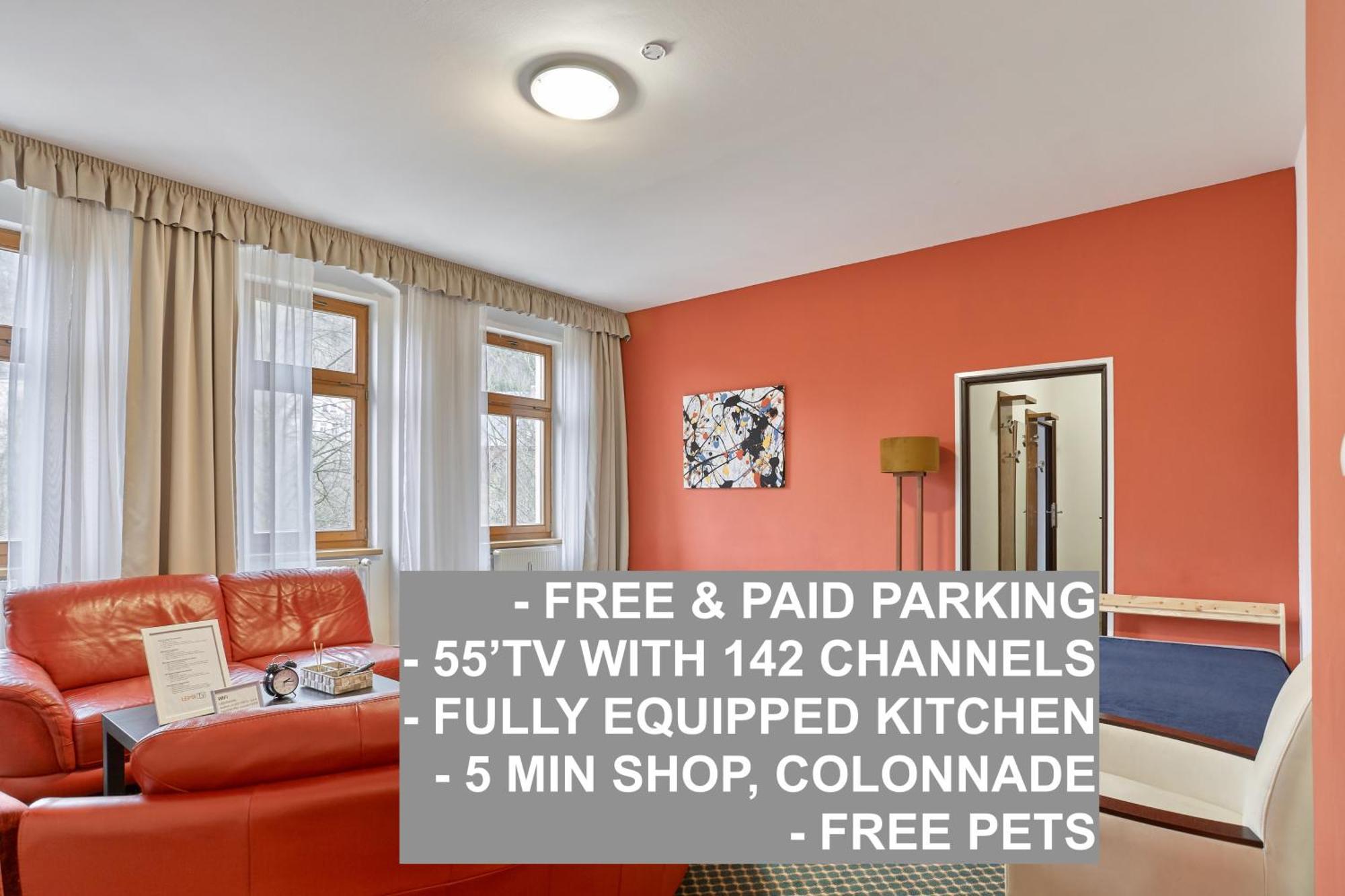 Excellent Apartments In Spa City Center 5 Min Walk From The Colonnade カルロヴィ・ヴァリ エクステリア 写真